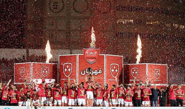 عکس های پرسپولیس قهرمانی