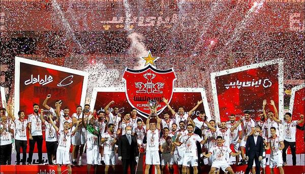 عکس های پرسپولیس قهرمانی