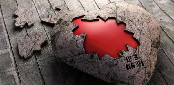 عکس کیوت قلب شکسته