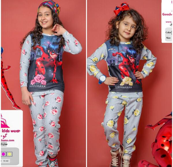 لباس عکس دختر کفشدوزکی و مرینت