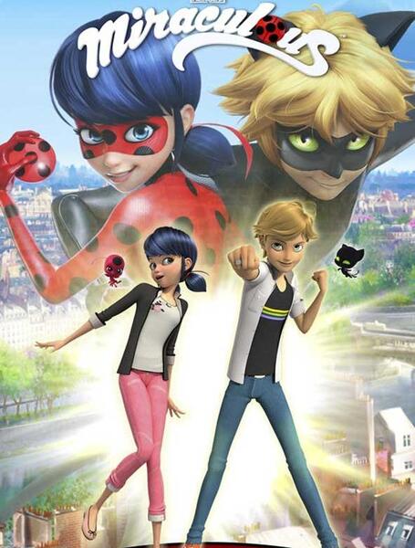 عکس دختر کفشدوزکی روی صورت