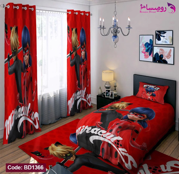 عکس تخت خواب دخترانه دختر کفشدوزکی