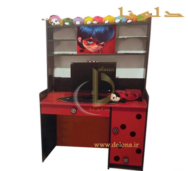 عکس تخت خواب دخترانه دختر کفشدوزکی