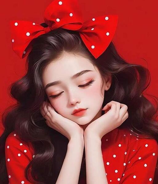 عکس کیوت کره ای صورتی