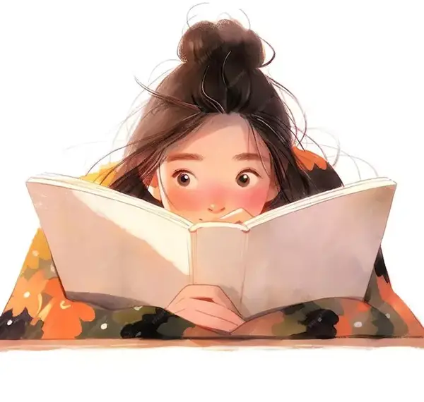 عکس کیوت کتابخانه
