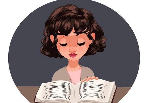 عکس کیوت کتاب خواندن