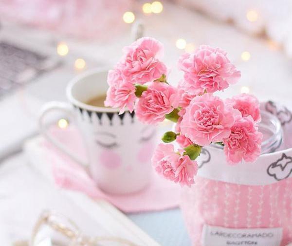 عکس گل کیوت کارتونی