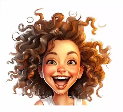 عکس دختر کیوت نارنجی