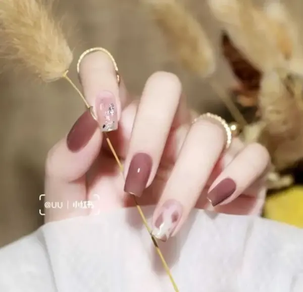 عکس ناخن کیوت کره ای