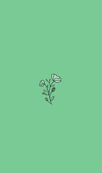عکس والپیپر کیوت سبز