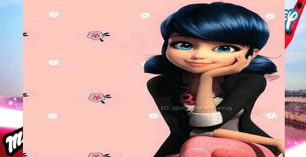 عکس از لیدی باگ و کت نوار