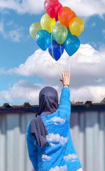 عکس والپیپر کیوت آبی