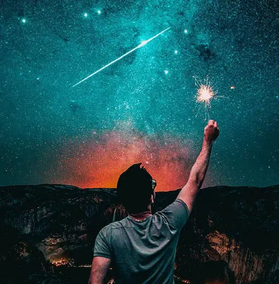عکس پروفایل کیوت کهکشانی