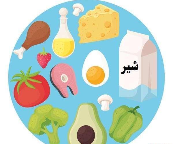 عکس نقاشی غذای کیوت