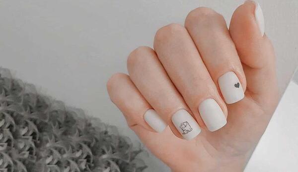 عکس ناخن کیوت عروسکی
