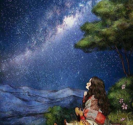 عکس کیوت در شب