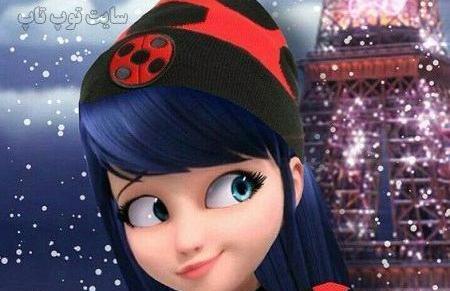 عکس دختر کفشدوزکی کیوت برای پروفایل