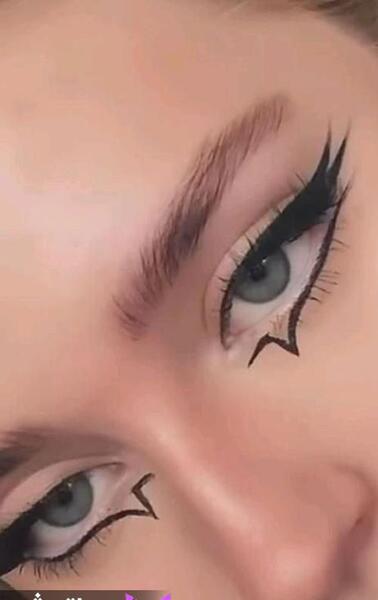 عکس خط چشم کیوت