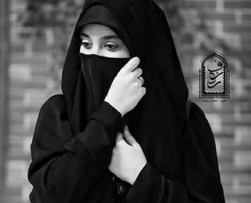 عکس کیوت دختر چادری