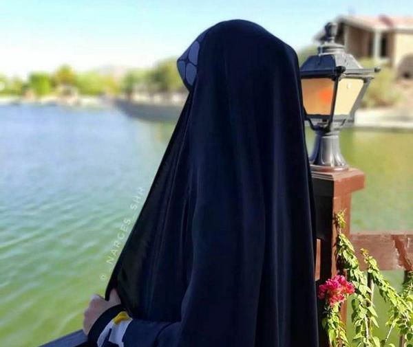 عکس کیوت دختر چادری