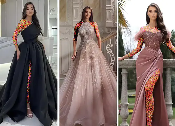 عکس لباس مجلسی زنانه شیک و لاکچری
