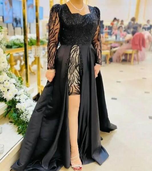 عکس لباس مجلسی شیک مشکی اینستاگرام