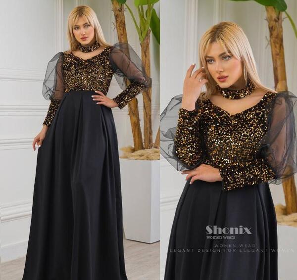 عکس لباس مجلسي زنانه پوشيده