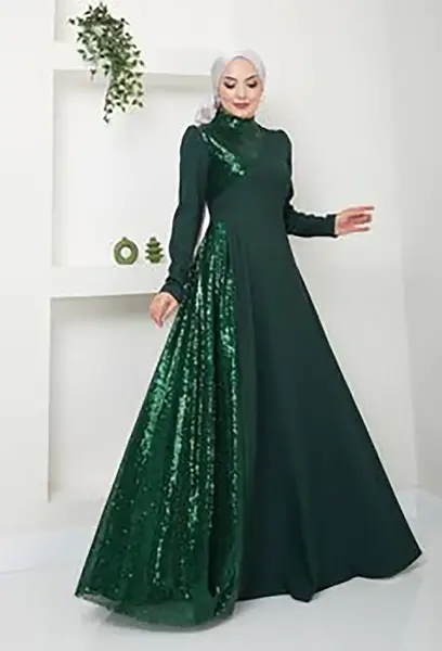 عکس لباس مجلسي زنانه پوشيده
