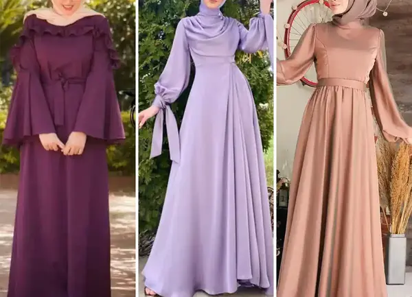 عکس لباس مجلسي زنانه پوشيده