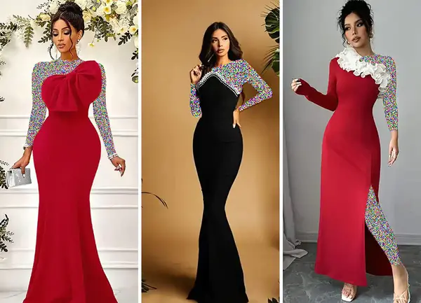 عکس لباس مجلسي زنانه جديد