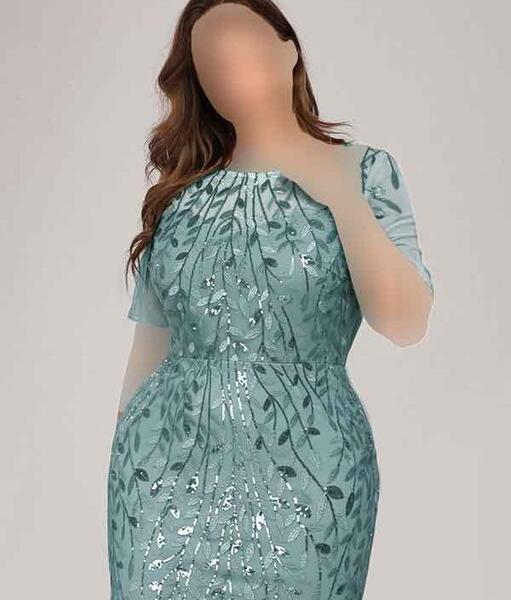 عکس لباس مجلسی زنانه چاق بلند