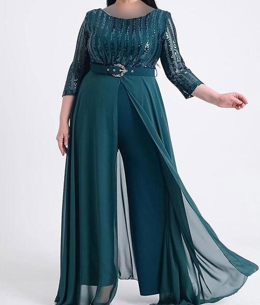 عکس لباس مجلسی زنانه چاق بلند