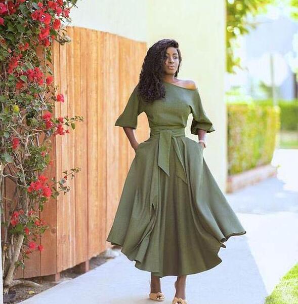 عکس لباس مجلسی زنانه بلند اسپرت