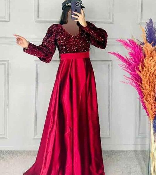 عکس لباس مجلسی زنانه ایرانی شیک