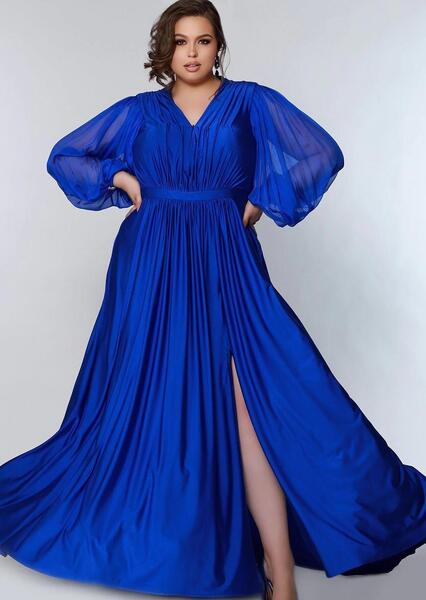عکس لباس مجلسی زنانه برای عروسی برای افراد چاق