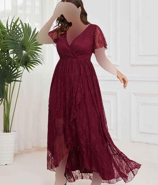عکس لباس مجلسی زنانه برای افراد چاق و قد کوتاه