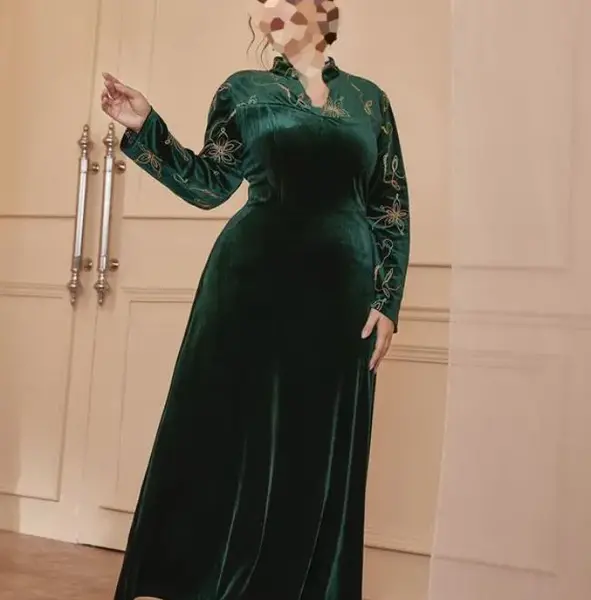 عکس لباس مجلسی زنانه برای افراد چاق و قد کوتاه