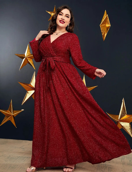 عکس لباس مجلسی زنانه مناسب افراد چاق