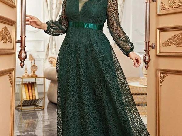 عکس مدل لباس مجلسی زنانه افراد چاق