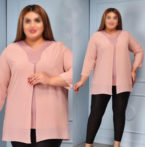 عکس لباس مجلسی زنانه شیک برای افراد چاق
