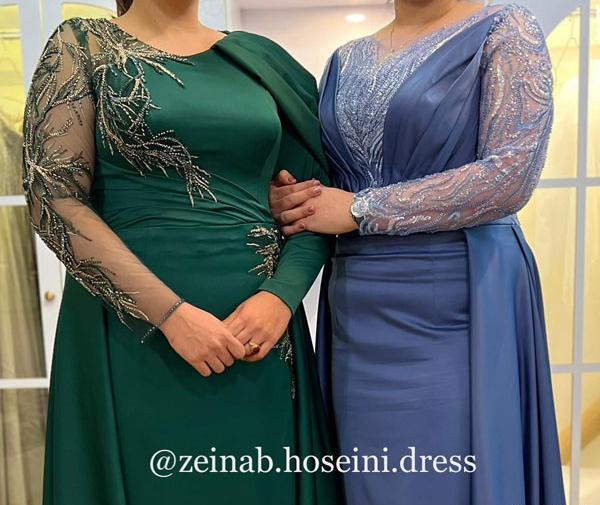 عکس لباس مجلسی زنانه برای افراد خیلی چاق