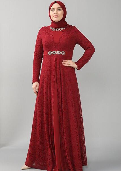 عکس مدل لباس مجلسی زنانه با حجاب