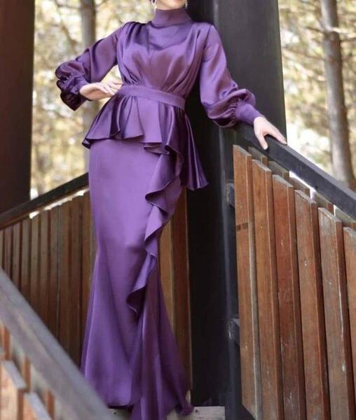 عکس لباس مجلسی زنانه برای عروسی با حجاب