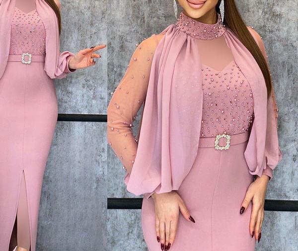 عکس لباس مجلسی زنانه برای عروسی سایز بزرگ