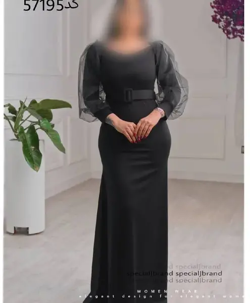 عکس لباس مجلسی زنانه برای عروسی مشکی