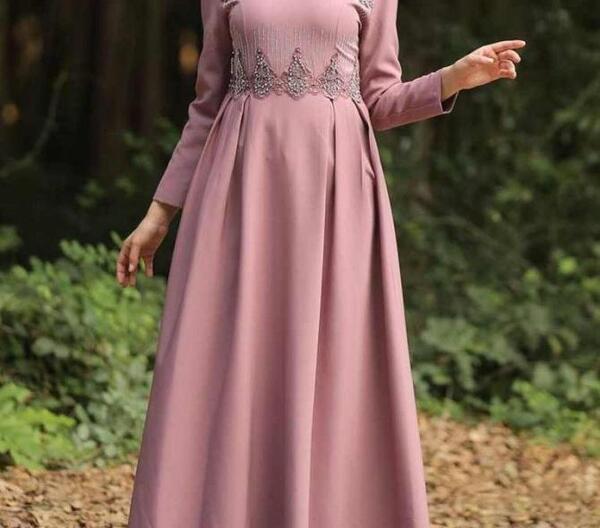 عکس لباس مجلسی زنانه پوشیده و شیک