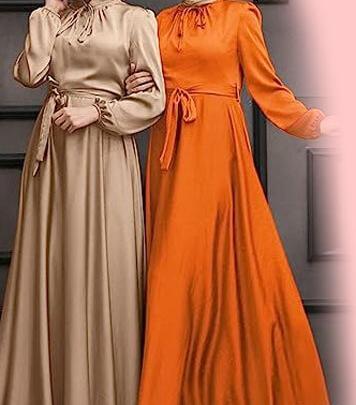 عکس مدل لباس مجلسی زنانه پوشیده شیک
