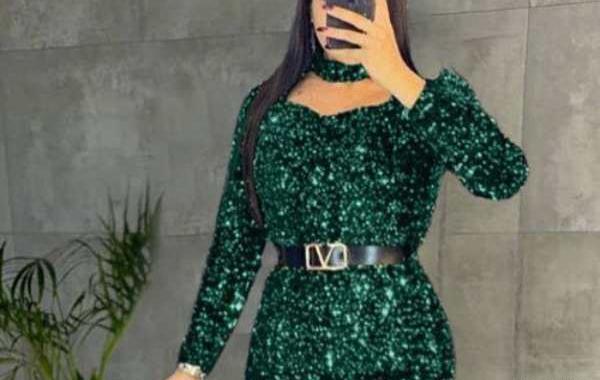 عکس لباس مجلسی پولکی زنانه شیک