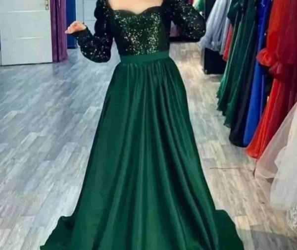 عکس لباس مجلسی پولکی زنانه شیک