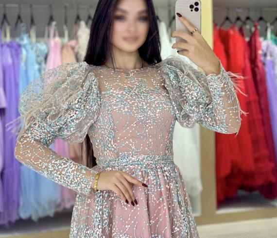 عکس لباس مجلسی پرنسسی زنانه بلند